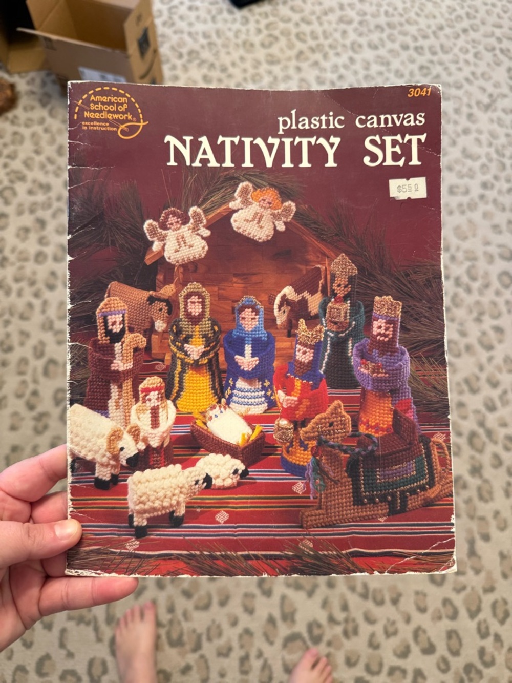 Plastic Canvas Nativity Set instructions